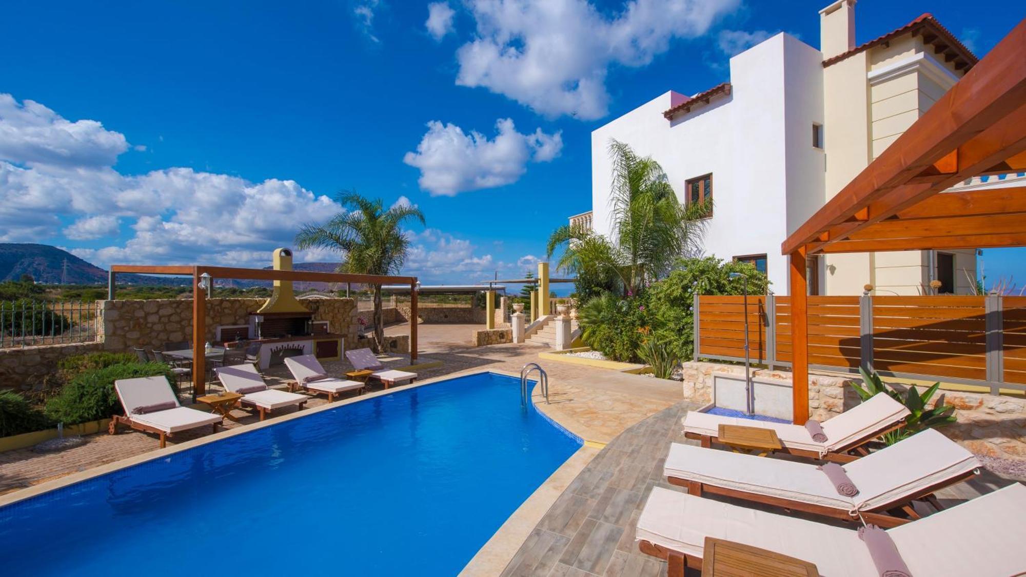 Sunshine Villa With Private Pool By Estia Hersónissos Extérieur photo