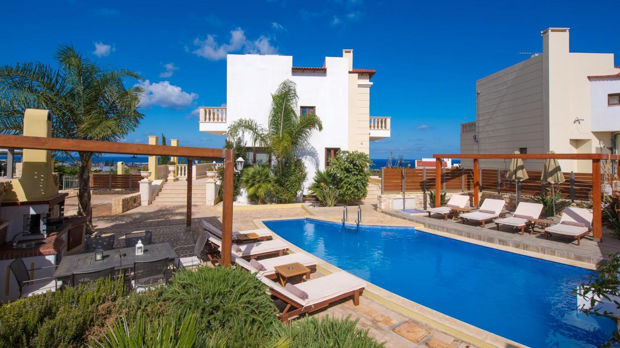 Sunshine Villa With Private Pool By Estia Hersónissos Extérieur photo