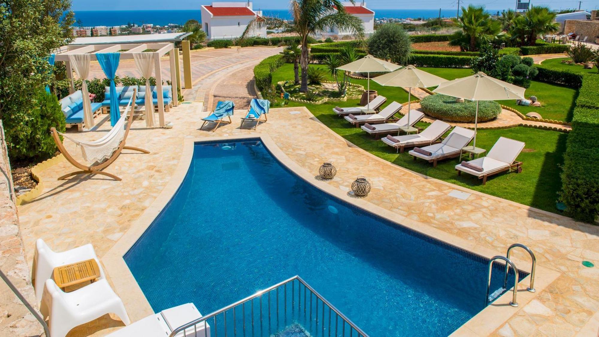 Sunshine Villa With Private Pool By Estia Hersónissos Extérieur photo