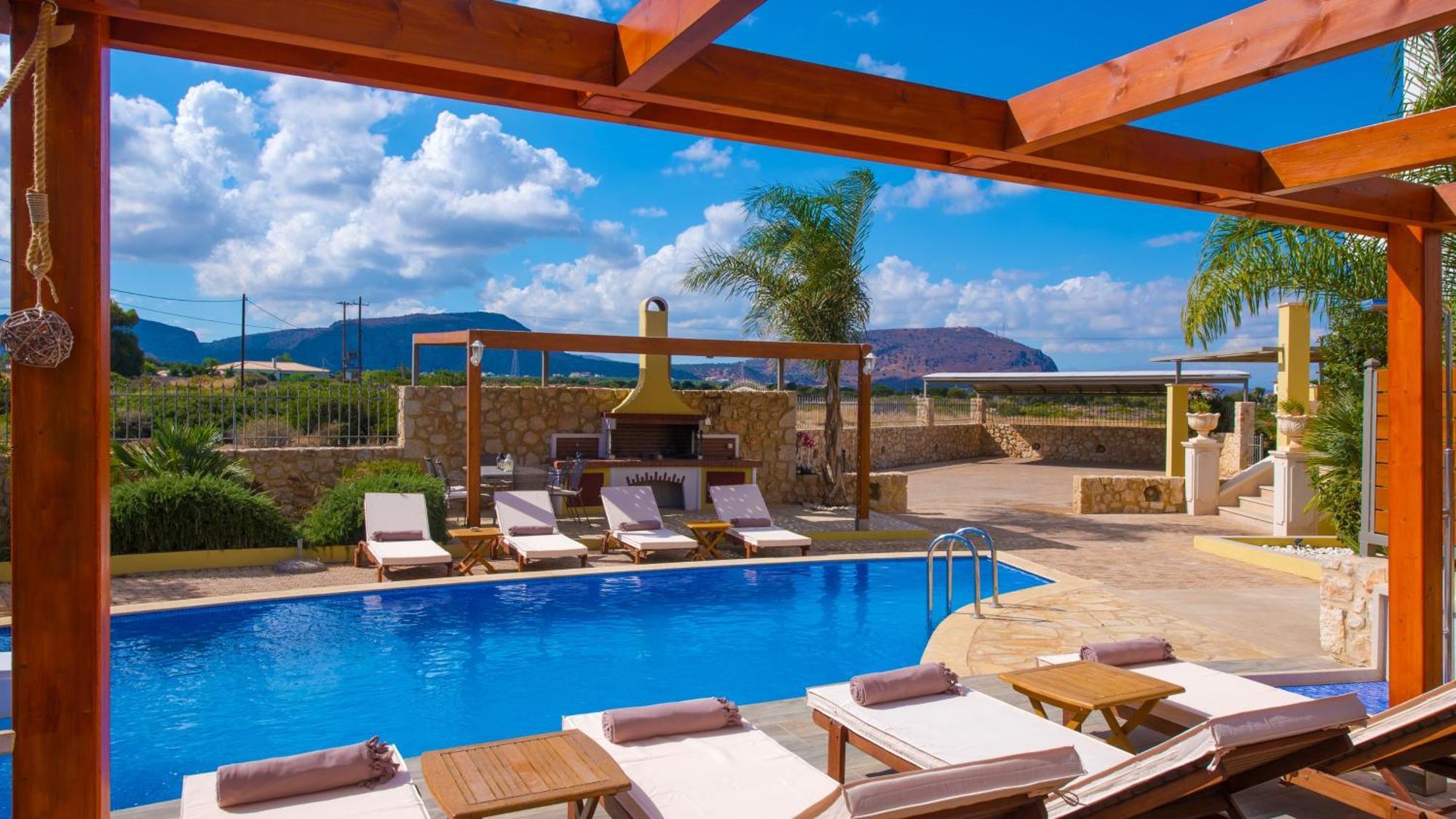 Sunshine Villa With Private Pool By Estia Hersónissos Extérieur photo